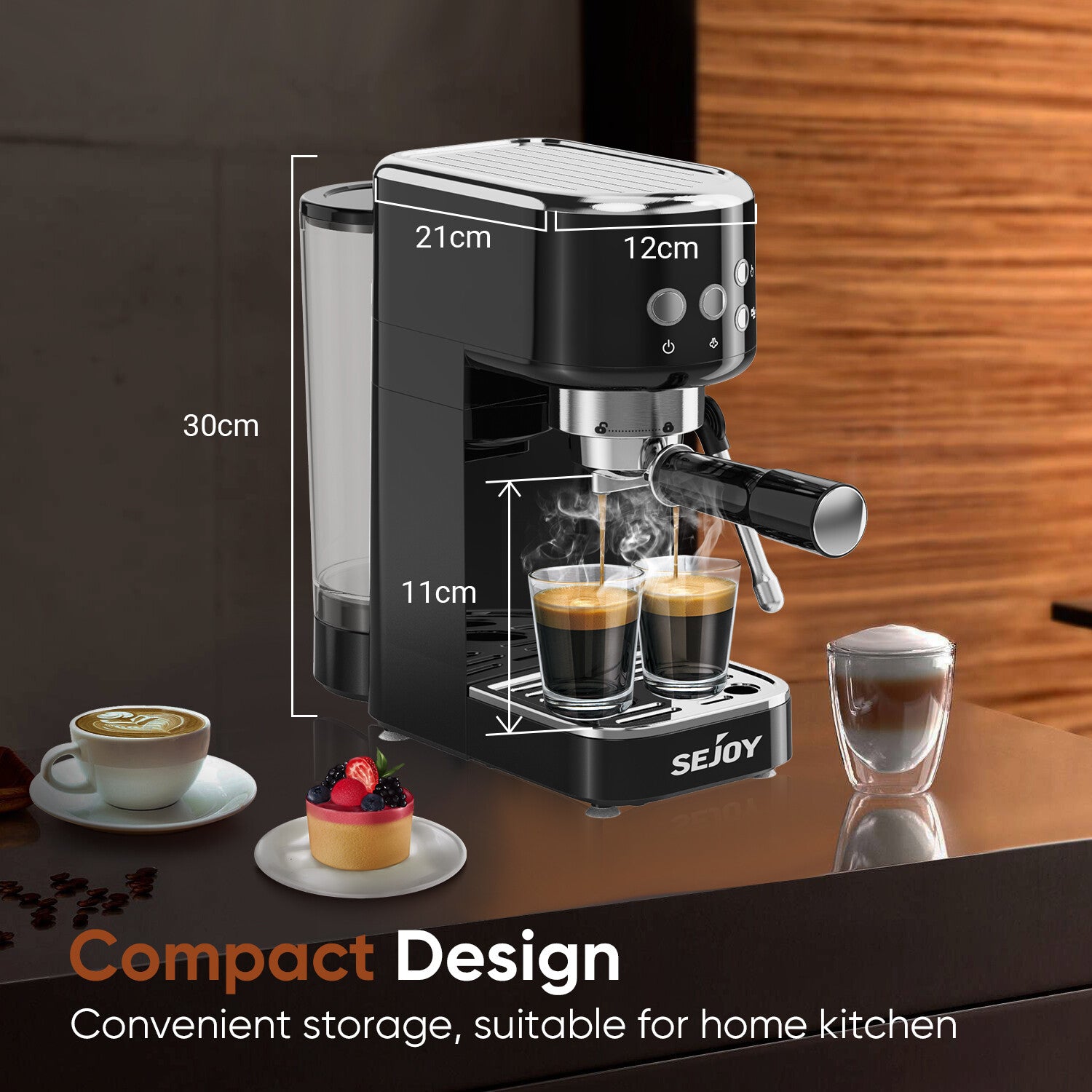 20 Bar Espresso Machine Coffee Machine Cappuccino Machine Expresso Coffee Maker