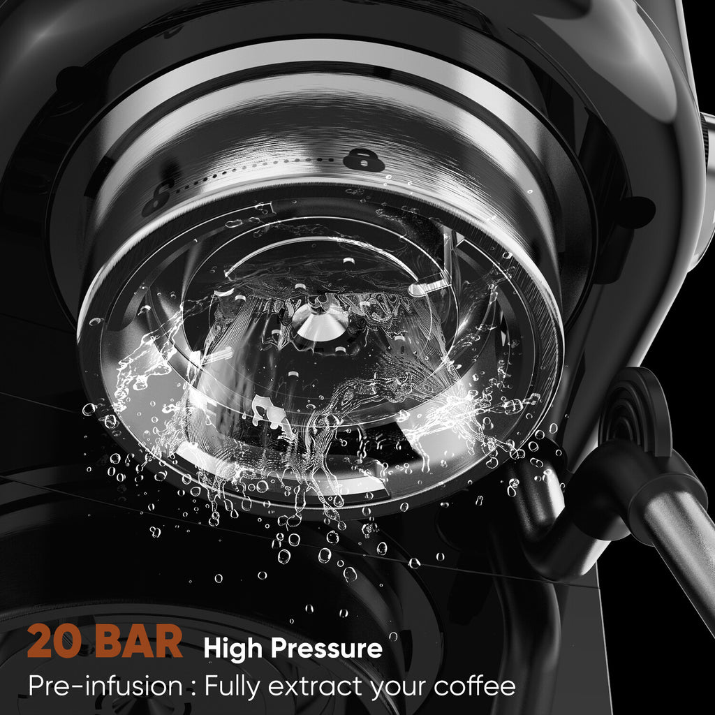 20 Bar Espresso Machine Coffee Machine Cappuccino Machine Expresso Coffee Maker